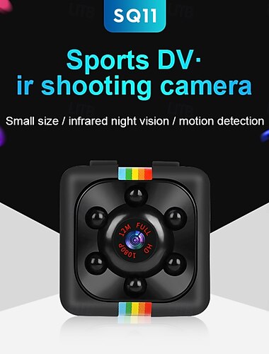  Mini cámara SQ11 Full HD 1080P DVR remoto camcorder con visión nocturna DV deportivo para niños monitoreo de seguridad al aire libre