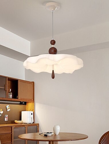  Lampadario da ristorante da 48 cm, stile wabi-sabi, a spettro completo, per bed and breakfast, lampada moderna con protezione per gli occhi per soggiorno, semplici lampade decorative per sala da tè