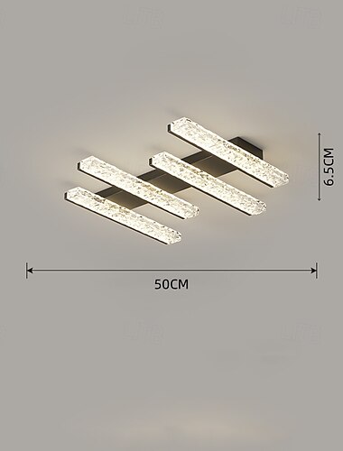  3-flammig 4-flammig 6-flammig 50 cm Dimmbar Deckenleuchten Metall Acryl Modern Nordischer Stil 110-120V 220-240V