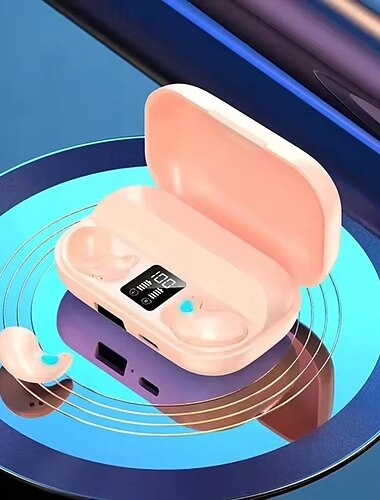  x57 kabellose In-Ear-Bluetooth 5.3-Ohrhörer mit HiFi-Stereo-Sound und langer Akkulaufzeit für Sport und Gaming