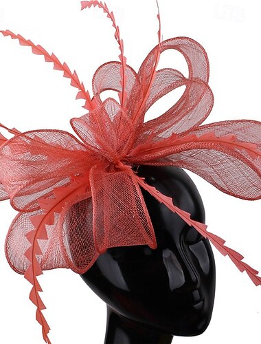  Elegante Derby Copricapo affascinante Gentildonna Costume Per donna Carnevale Feste Derby Ricevimento di matrimonio Adulti Fascinator Primavera & Estate