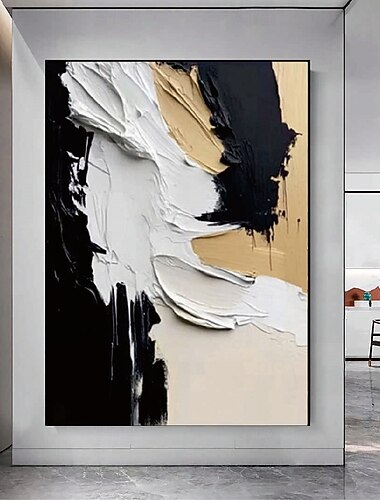  Pintura al óleo pintada a mano, pintura abstracta, arte mural wabi sabi, conjunto de 2, pintura abstracta beige sobre lienzo, un par, arte mural con textura beige, arte mural abstracto neutro,