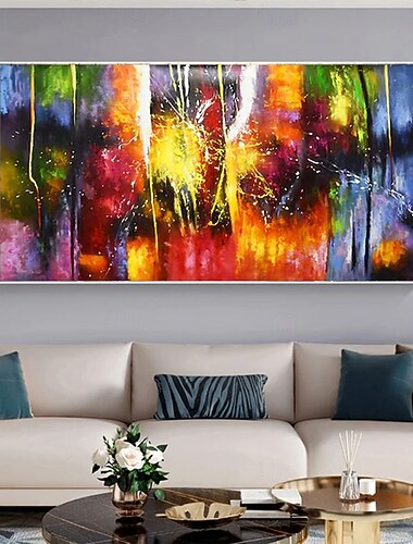  handgemaltes Acrylgemälde, großes Bild, Leinwandgemälde, handgefertigte Leinwandkunst, übergroßes handgemaltes abstraktes Acrylgemälde, abstraktes Kunstwerk auf Leinwand für Schlafzimmer, Wohnzimmer,