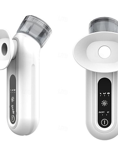  Oogstoomapparaat voor droge ogen, verbeterde stoomtherapie voor oogverlichting, verwarmde nano-oogstoomverstuiver voor verlichting van droge ogen en gezicht, oplaadbare oogstoomapparaat voor
