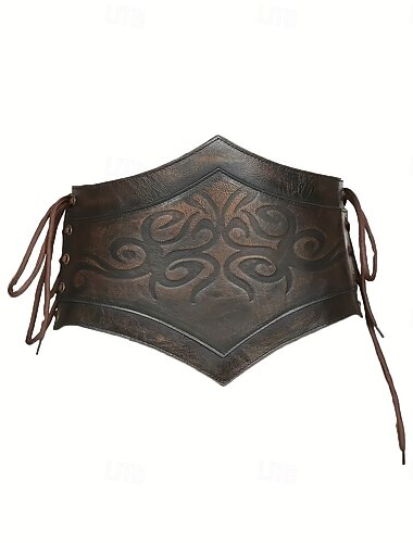  Retro / vintage Kostymer i middelalderstil 17. århundre Midjebelte Ren Faire Knekt Viking Dame Viking Maskerade Ytelse Stadie Fest / aften Voksne Midjebelte Alle årstider