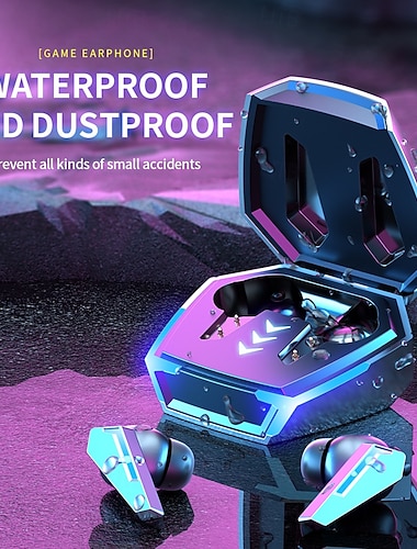  True Wireless Hoofdtelefoons TWS Oordopjes In Ear Bluetooth 5.3 Ergonomisch Ontwerp met Oplaadbox Lange Batterijduur voor Dagelijks Gebruik Reizen Fietsen Mobiele Telefoon