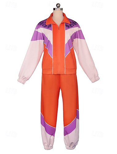  valjeta Treeniasut Elokuva Cosplay-asu Karnevaali puku 1980 luku Pukeutua Elokuva-cosplay for Naisten Aikuisten Halloween Karnevaali Maailman kirjapäivä Suoritus Juhla