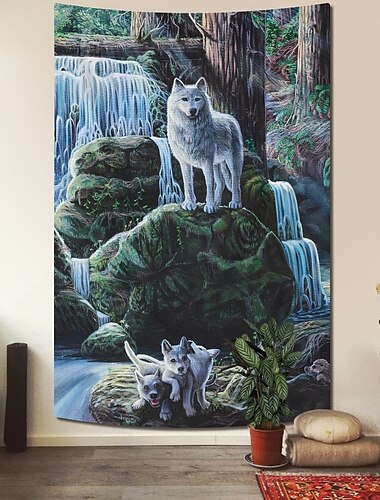  Dakota Daetwiler Hängende Wandteppich Kunst Große Wandteppich Wanddekoration Fotograf Hintergrund Decke Vorhang Zuhause Schlafzimmer Wohnzimmer Dekoration "Geister" - von Dakota Daetwiler