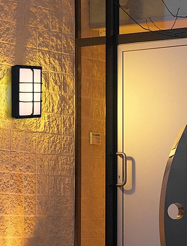  nástěnné svítidlo venkovní vnitřní led venkovní nástěnné světlo 10w 1000lm, padající venkovní nástěnné světlo ip65 vodotěsné moderní hliníkové nástěnné světlo