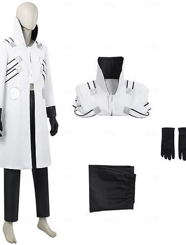 Doktor Eggman Cosplay Kostüm Cosplay Film Cosplay for Herren Erwachsene Karneval Maskerade Veranstaltung / Fest Maskerade
