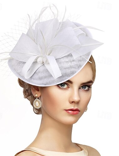  קנטאקי fascinators כובעים לנשים - לבוש וינטג' מסיבת תה תלבושת סרט כובע דרבי כנסיית צעיף כובע לנשים