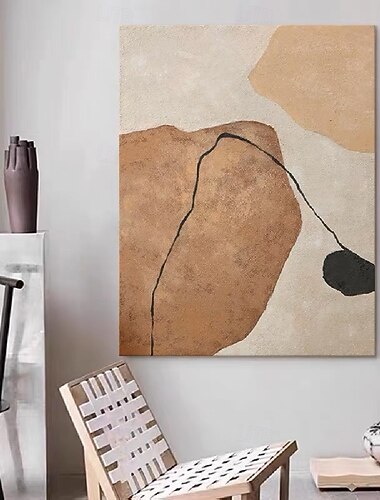  grande dipinto a mano, dipinto a olio astratto marrone, dipinto a olio grigio, dipinto fatto a mano, arte moderna per ufficio, dipinto per soggiorno, camera da letto, decorazione murale, dipinti a