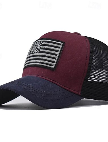  Amerikaanse Vlag Carnaval Hoeden Casual Volwassenen Voor heren Dames Maskerade Onafhankelijkheidsdag 4 juli Casual Festival Gemakkelijk carnavalskostuum Aankleden