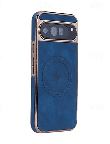  Handyhülle für Google Pixel 9 Pro/XL Pixel 8 Pro Pixel 8/9 Magnetische Adsorption Wireless Charging Stossfest Retro Leder