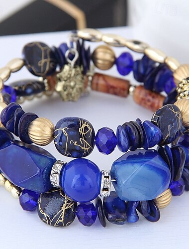 Feinschmuck 1 Stück Legierung Armbänder Damen Mode Schmuck-Set Für Geschenk Festival