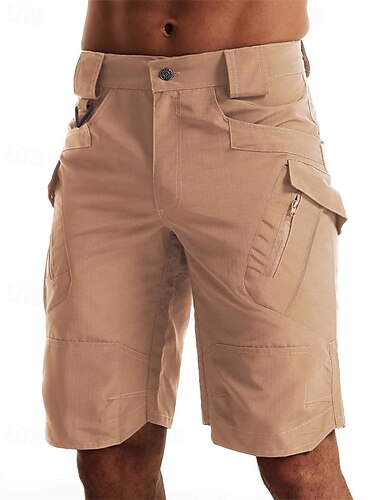  Per uomo Shorts da corsa Pantaloni Cargo Shorts da escursionismo Militare Esterno Vestibilità regolare Asciugatura Rapida Pantaloncini Grigio scuro Nero Caccia Arrampicata Corsa 30 32 34 36 38