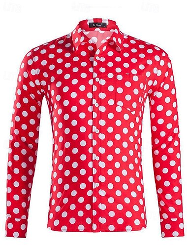  Miesten Paita Kesä paita Rento paita Rantapaita Button Up paita Vaalea vaaleanpunainen Musta Valkoinen Rubiini Musta+Harmaa Pitkähihainen Pallokuosi Kauluskäänne Loma Havaijilainen Painike alas