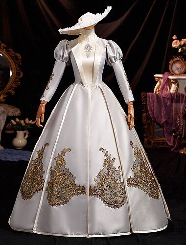  Abito da ballo rococò da donna del XVIII secolo, principessa Maria Antonietta, abito da vacanza rococò vittoriano rinascimentale