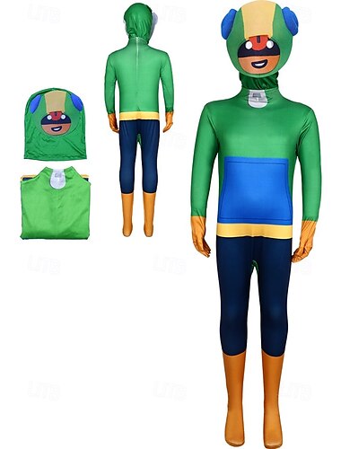  Schlägerei Sterne Gruppenkostüm Overall Bodysuits Karnevalskostüm Verkleiden Videospielkostümefor Kinder Erwachsene Unisex Leistung Party Comic-Konzert