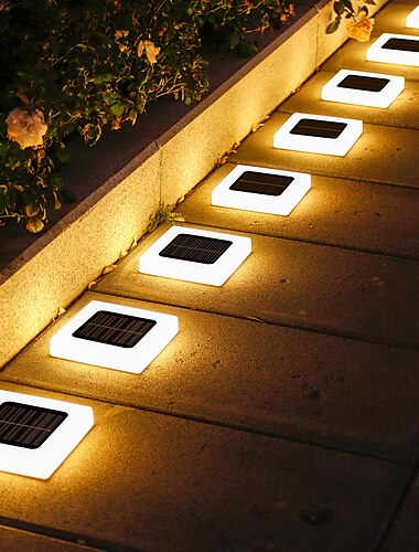  LED Außenwandleuchte Solarlampen 2/4 Stück 16 LEDs, wasserdicht, für den Haushalt, Gartenlicht, Gartenrasen, Wegbeleuchtung, Landschaftslicht, Solar-Wandleuchte