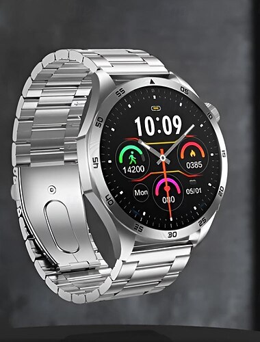  Smart Watch för män - EKG blodtryck kroppstemperaturövervakning IP68 vattentålig fitness tracker​