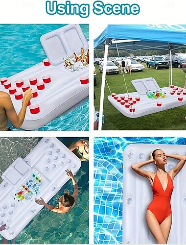  1 Jouets Gonflables de Piscine Bateau Famille Articles d'ameublement Alto PVC / Vinyle Adolescent Adulte Tous Jouet Cadeau 1 pcs