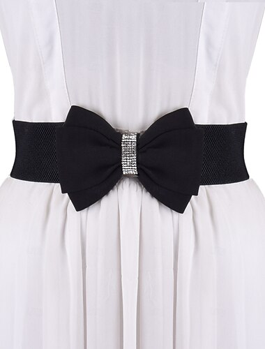  Mélange Poly / Coton Mariage / Fête / Soirée Ceinture Avec Ceinture / Appliques / Cristaux / Strass Femmes Écharpes