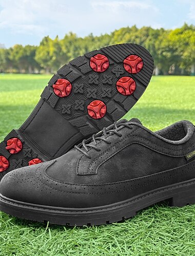  weiße Golfschuhe für Herren mit Gummisohle – stylisches, leichtes Design für maximalen Komfort auf dem Platz