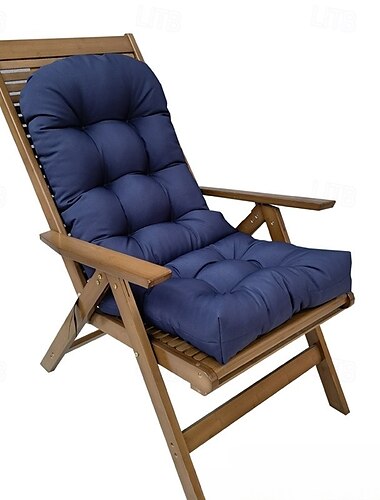  Kussen voor schommelstoel op het terras, waterdichte, antislip kussens met hoge rugleuning, kussens voor ligbedden van 109 cm voor binnen en buiten
