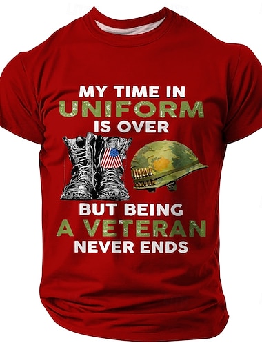  Πατριωτικά T-Shirts Για Άνδρες Πιστόλι T-Shirt Κοντό Μανίκι T-Shirt 3D Εκτύπωση Crew Neck Shirt Μόδα Καθημερινά Σαββατιάτικα Μαύρα Μπλε Πράσινα Καλοκαιρινά Άνοιξη Ρούχα S M L XL XXL XXXL