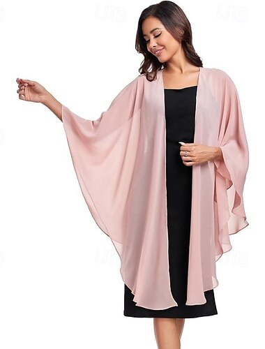 Damenschals und Tücher für Abendkleider, Chiffonschal, weich, elegant, Pashmina, Hochzeit, Brautschal