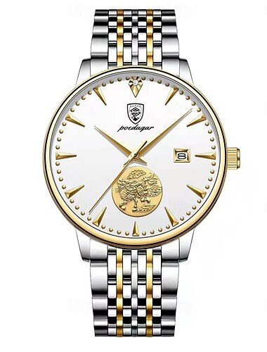  Herrenmode mechanische Uhren Business automatische Armbanduhr Edelstahl leuchtende Designeruhr