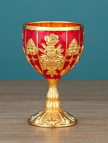  Vintage-Schnapsglas-Set, unzerbrechliche dekorative Schnapsbecher für Hochzeitstoasts, hochwertige kleine Retro-Trinkgläser für die Hausbar oder als Party-Präsentation
