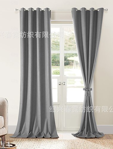  Einzelpaneel Moderner Minimalistischer Stil Baumwoll-Leinen Fensterbild Wohnzimmer Schlafzimmer Esszimmer Arbeitszimmer Halbdurchsichtiger Bildschirmvorhang