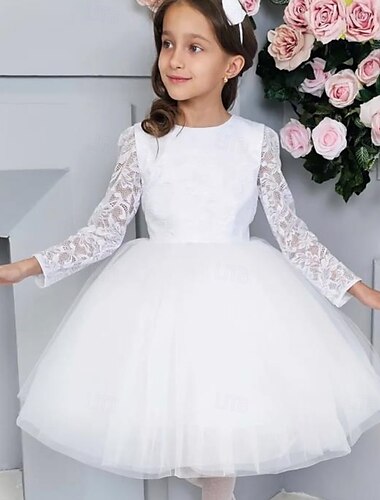  Ballkleid Knielang Blumenmädchenkleid Quinceañera Gefrorene Elsa Mädchen Süßes Ballkleid Tüll mit Gerafft Königlicher Stil Tutu Fit 3-16 Jahre