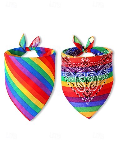  Unisex-Paisley-Regenbogen-Pride-Schal – ein farbenfrohes LGBTQ+-Accessoire für Festivals, Paraden und den Alltag