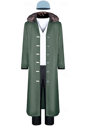  Kuzan Anime Cosplay kostyme Cosplay-drakter Halloween Karneval Maskerade Kostume Til Herre Voksen