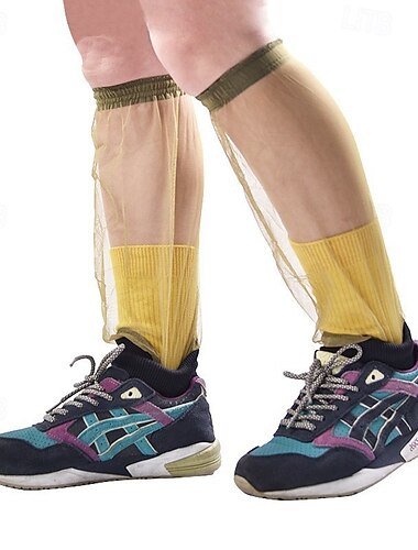 Moskitonetz-Beingamaschen, schnelltrocknende Socken für Camping, Wandern, Jagen, Gartenarbeit, Angeln