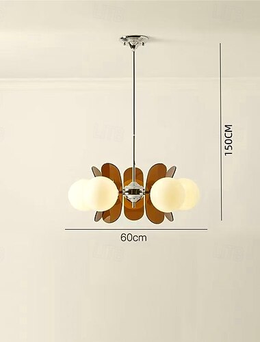  LED hanglamp 3/6/8-lichts mid-century modern E14 kroonluchter grote witte bol Sputnik vintage messing plafondlamp keuken eiland hanglamp matglazen bol hanglamp 110-240V