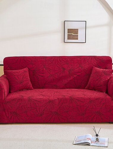  Funda de sofá elástica de tela jacquard, funda de sofá elástica, funda de sofá seccional en forma de L, funda de esquina para sala de estar, 1/2/3/4 plazas