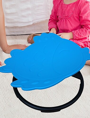  Drehbarer Kinderhocker – tragbarer, rutschfester Sensorikstuhl zur Verbesserung des Gleichgewichts