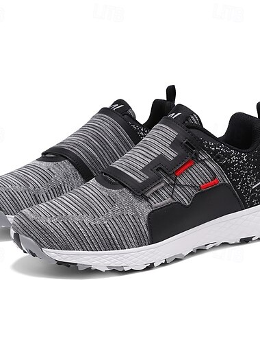  weiße Golfschuhe für Herren mit Multi-Traktionssohle – leichtes, atmungsaktives Design für Outdoor-Sport