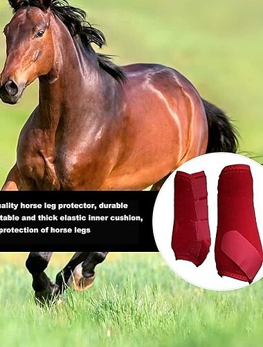  Stallbandagen aus Memory-Schaum für Pferde, komplette Unterstützung der Pferdebeine, verbesserter Komfort &Schutz Tekno-Dri-Futter Einfache Wartung