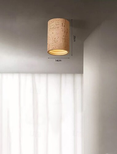  led mennyezeti lámpa 1 izzós kőből készült fém süllyesztett lámpák mennyezeti lámpa folyosóra veranda bár kreatív loft erkélylámpák 110-240v
