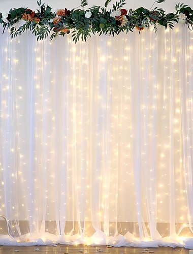  Hochzeitsbogen Drapes Chiffonstoff Vorhänge für Party Zeremonie Bogen Bühnen Dekorationen