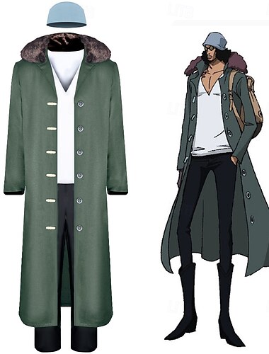  One Piece Кудзан Аниме Косплэй Kостюмы Косплей Костюмы Хэллоуин Карнавал Маскарад Костюм Назначение Муж. Взрослые