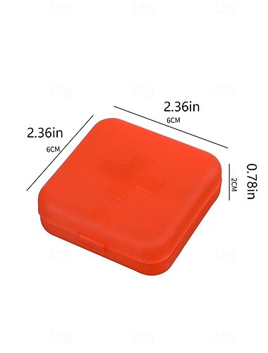  Caja de joyería portátil nueva, 10 unidades, 5 unidades, 1 unidad, para tapones de oídos, accesorios, minicaja de almacenamiento para anzuelos, caja de medicamentos, artículos pequeños portátiles,