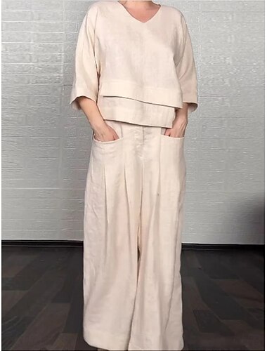 Femmes Taille EU / US Survêtement Haut boléro manche longue Manche 3/4 Col en V Occasionnel Noir Blanche bleu marine Été Coupe régulière