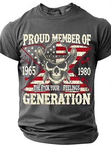  Homens Gíria engraçada Camiseta Manga Curta Camiseta Impressão 3D Gola Redonda Camisa Moda Diário Básico Rua Casual Diário Preto Azul Verde Verão Primavera Roupa S M L XL XXL XXXL