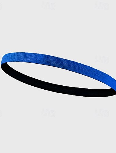  Sport Stirnband Herren Damen Kopfbedeckung Einfarbig Klassisch Mode Schnelltrocknend Feuchtigkeitsableitend Elastisch für Tennis Baseball Laufen Sommer Schwarz Rosa Blau